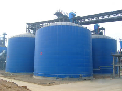 大茂镇水泥钢板库改造