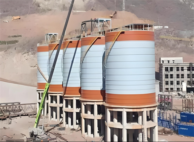 大茂镇高架钢板仓